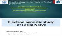 کنفرانس بین بخشی Electrodiagnostic hints in facial paralysis 